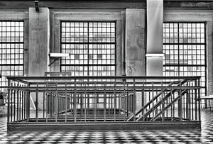 Blick in die Industriehalle