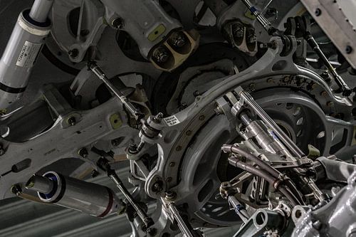Rotor engine close-up
