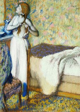 Edgar Degas,Morgentoilet