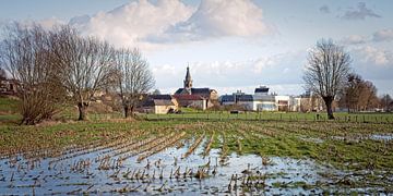 Scène de village Wijlre sur Rob Boon