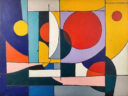 Abstract patterns in colour