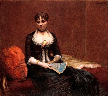 Portret van Madame Léon Maître, Henri Fantin-Latour
