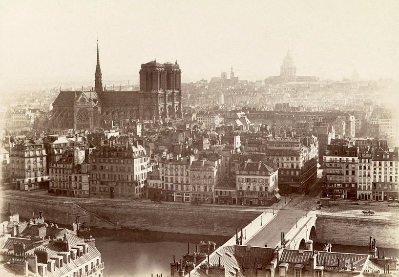 Parijs, Charles Soulier - ca. 1865 van Het Archief