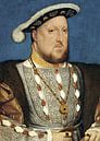 Hans Holbein.Porträt Heinrichs III von 1000 Schilderijen Miniaturansicht