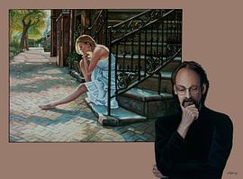 Steve Hanks One Step At A Time Painting by Paul Meijering