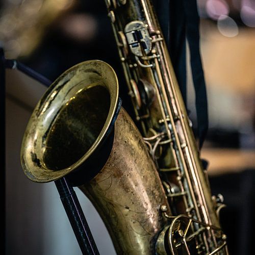 Detail of the Sax // Music // wind instrument