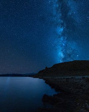 The Milky Way over Tibetan Lake by Rudmer Hoekstra