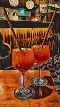 Aperol Spritz pour deux sur Matthias Karbach