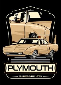 Plymouth Superbird Muscle Car sur Adam Khabibi