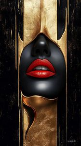 gold - schwarz - rot