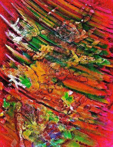 Baby Handprints Abstract