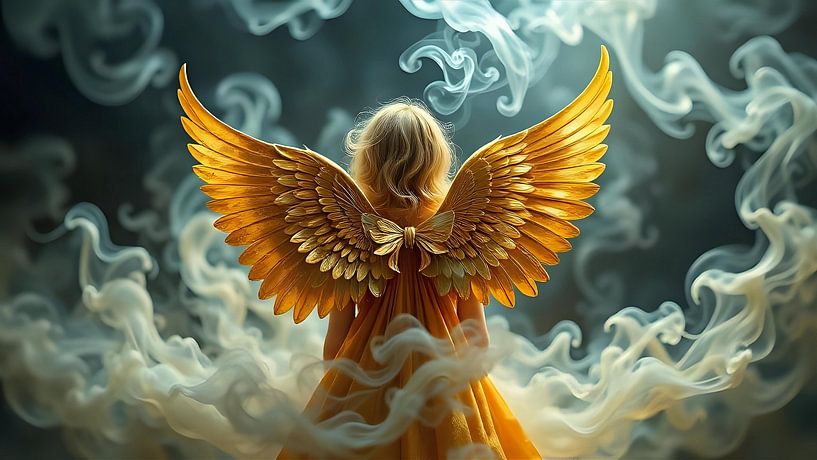 Dromerige engel van Jean Pierre