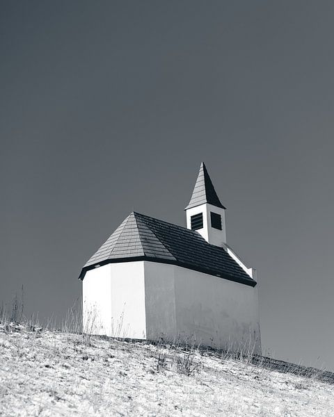 La petite église blanche par Sonny Vermeer