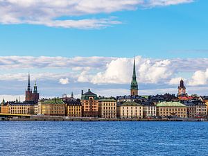 Kirchen und historische Gebäude in Stockholm, Schweden