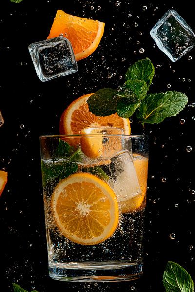 Refreshing drink by Poster Art Shop