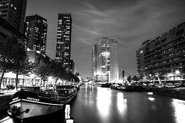Rotterdam By Night van Walljar
