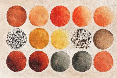 Herfstrijen in cirkels