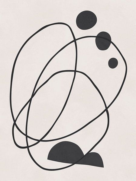 Expressionist shapes and lines 2 by Vitor Costa