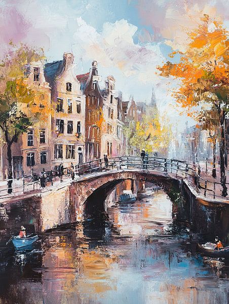 Amsterdam moderne par Peinture Abstraite