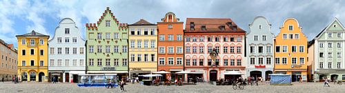 Landshut | Altstadt von Panorama Streetline