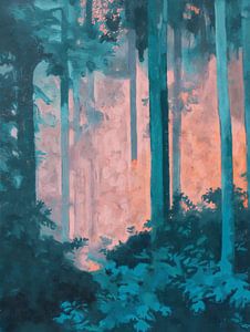 Stille im Waldlicht