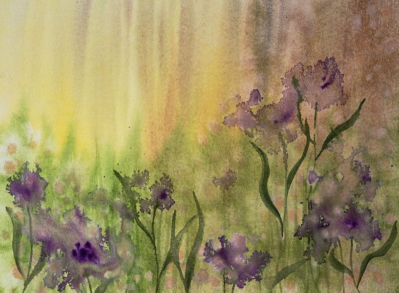 Aquarel part 157 van Tania Perneel