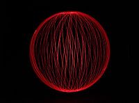 lightpainting the Redbal