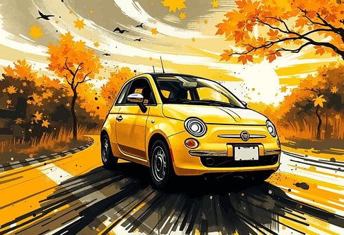 Fiat 500 – The Zen of Motion Autumn
