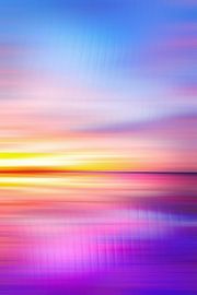 Abstract Sunset VII by ARTenyo⃤-