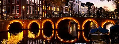 Amsterdam, Herengracht hoek Blauwburgwal