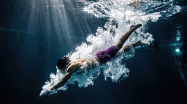 Deep Blue Dive by Markus Gann