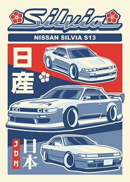 NISSAN SILVIA S13 by Kaminarirace