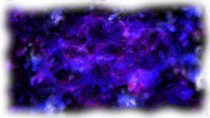Paars blauw abstract