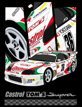 Castrol Toms Supra sur Alfian Dwi