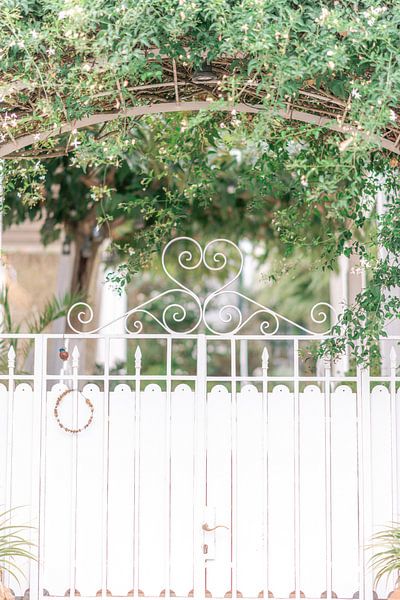 Steel door with heart in Greece - travel photography by Kaylee Burger