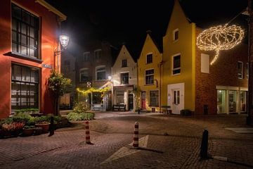 Deventer bij nacht van Martin Podt