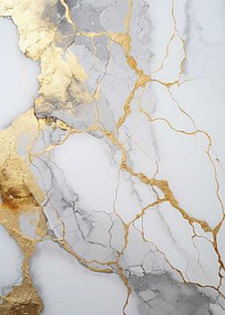 Abstraktes Golddekor