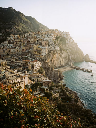 Cinque Terre in autumn – Italian coastal poster