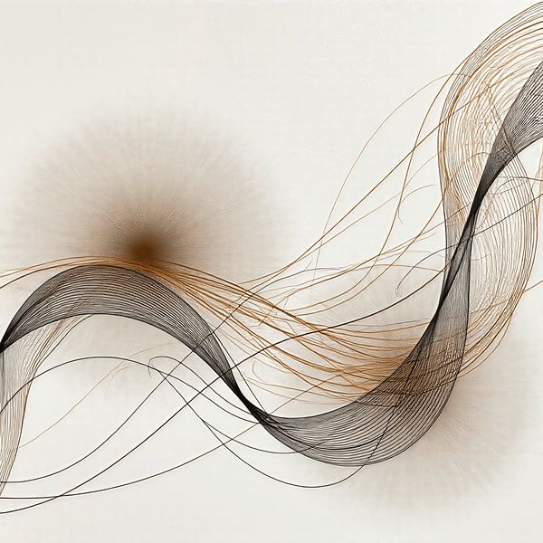 abstract lijnenspel van The Photo Artist