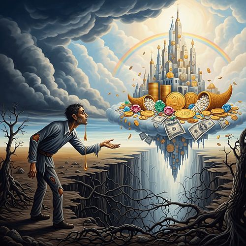 De stille dromer van gebroken straten