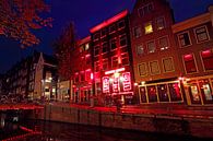 Red Light District in Amsterdam Nederland bij nacht par Eye on You Aperçu