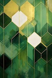 Abstract green by Bert Nijholt