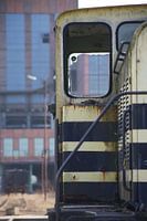 oude treinwagon