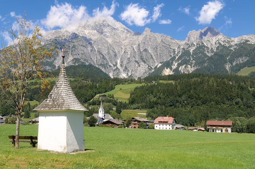 Landscape in the Leogang Valley by Peter Eckert