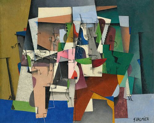 Landscape (1920) by Georges Valmier