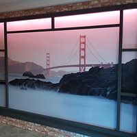 Kundenfoto: Golden Gate Bridge von Wim Slootweg, als art frame