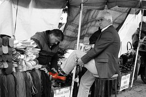 Schoenpoetser in Istanbul