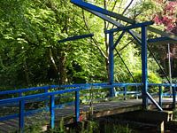 The blue bridge