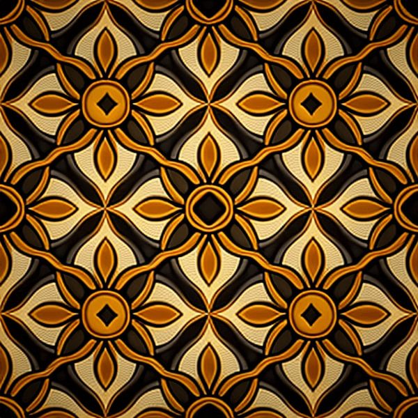 Decorative flower by Vythryd Arts
