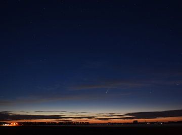 Komeet Neowise in de nacht van Piet Kooistra